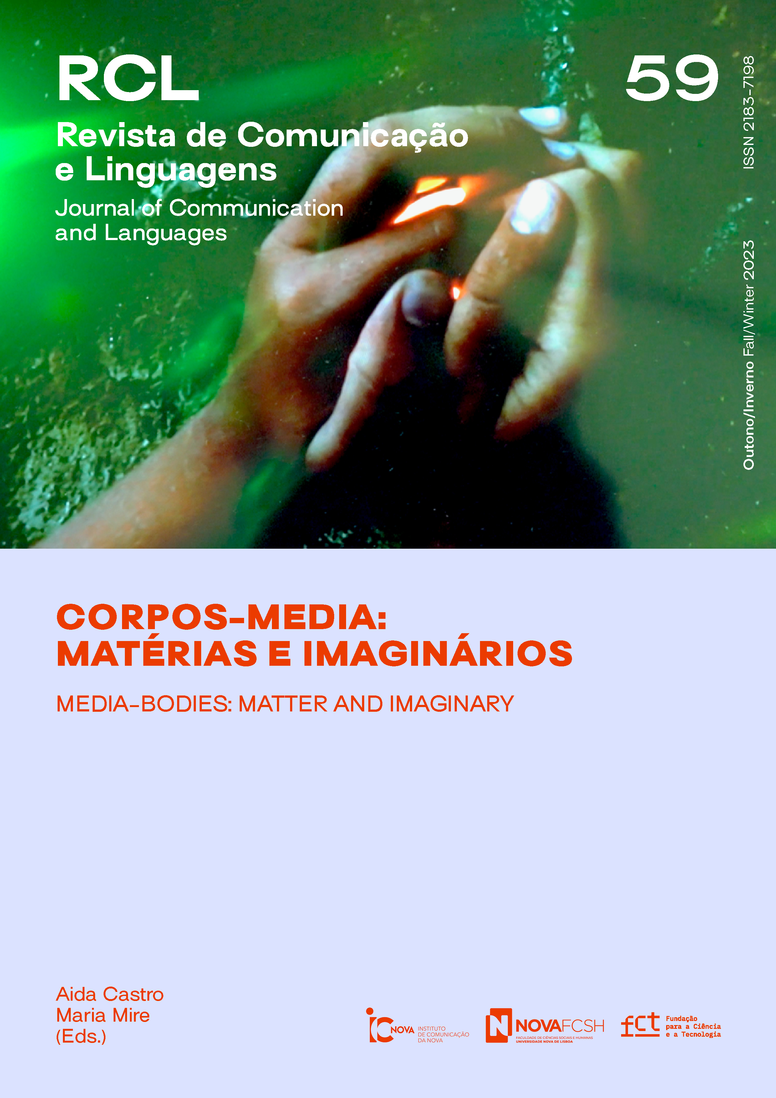 					View No. 59 (2023): MEDIA-BODIES: Matter and Imaginary
				